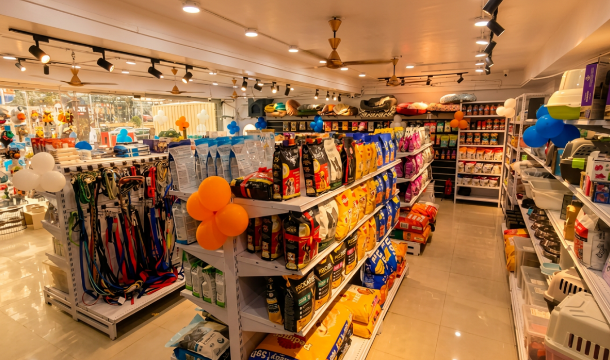 cuddle paws shop interior