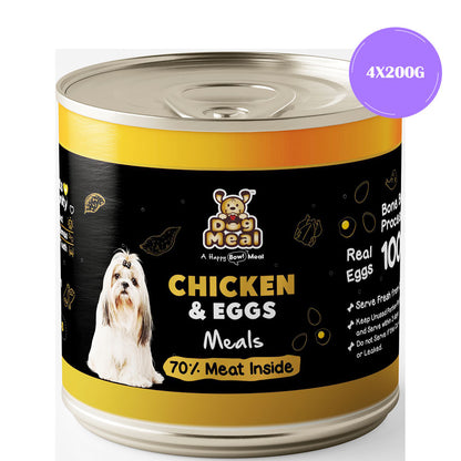 dog-meal-chicken-and-egg-meals-dog-wet-food-1 4x200g