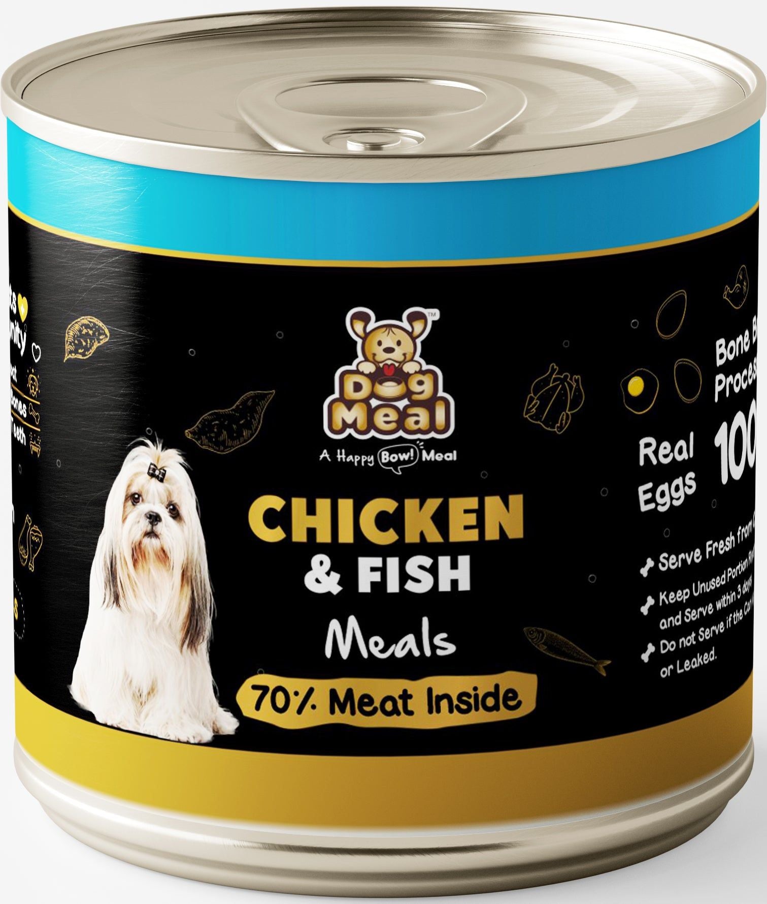 dog-meal-chicken-and-fish-meals-dog-wet-food 200g