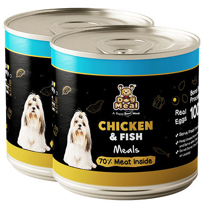 dog-meal-chicken-and-fish-meals-dog-wet-food 2x200g