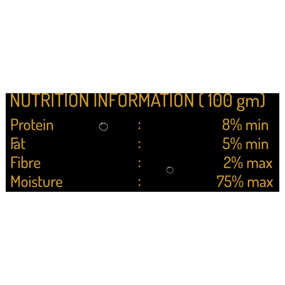 Dog Meal Chicken and Egg Meals Dog Wet Food — side view