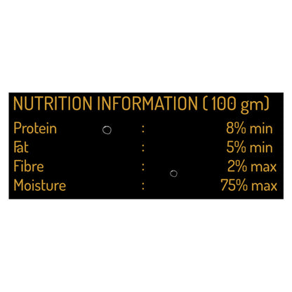 Dog Meal Chicken and Ragi Meals Dog Wet Food — side view