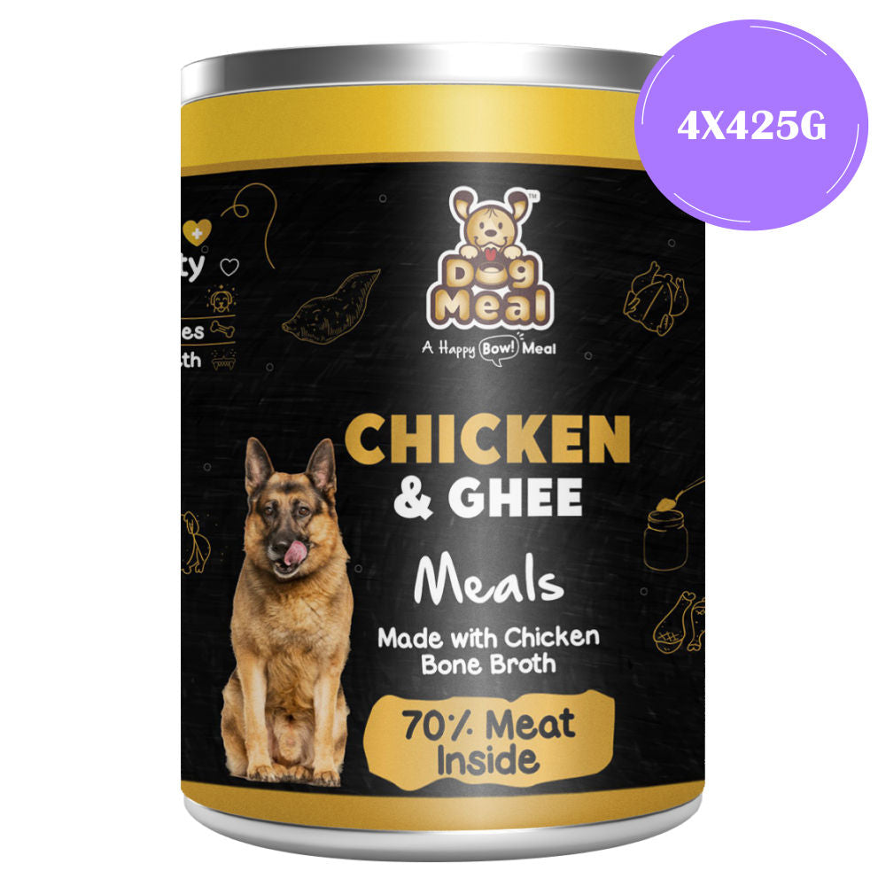 Dog Meal Ghee Chicken Meals Dog Wet Food — back view