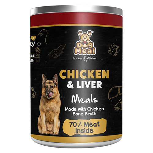 Dog Meal Weekly Combo Meals Dog Wet Food — side view