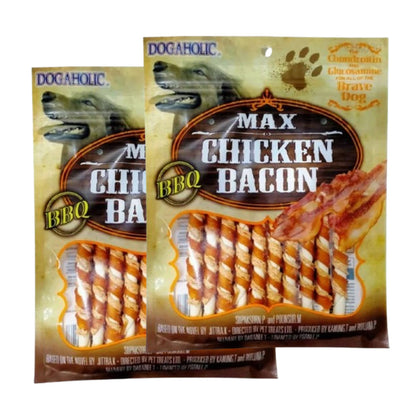 Dogaholic Max Barbeque Chicken Bacon Sticks Dog Treats — image 6