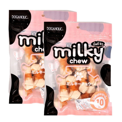 Dogaholic Milky Chew Chicken Bone Style Dog Treats — image 6