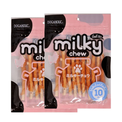 Dogaholic Milky Chew Chicken Stick Style Dog Treats — image 6