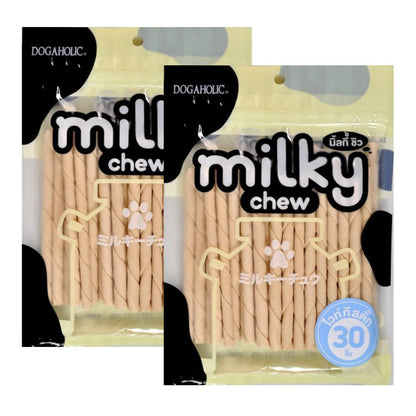 dogaholic-milky-chew-stick-style 2x30pcs