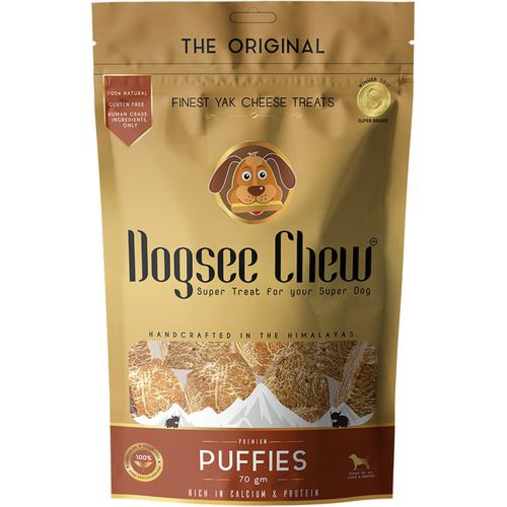 Copy Of Dogsee Chew 100 Natural Yak Cheese Puffies Dog Treat