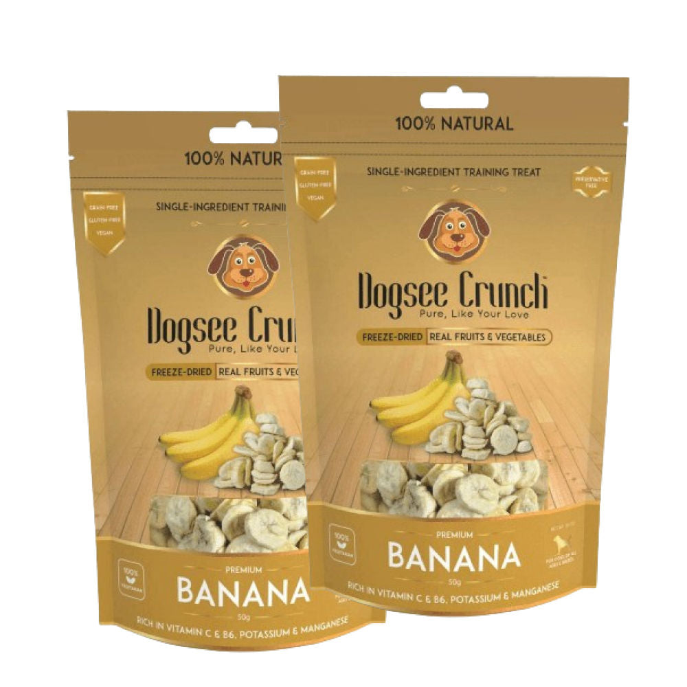 Dogsee Crunch Freeze Dried Banana Dog Treats — image 6