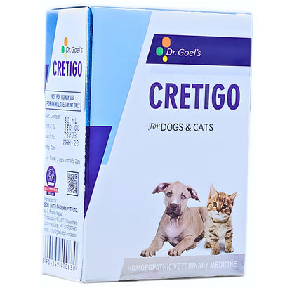 Dr Goel's Cretigo for Dogs and Cats — side view