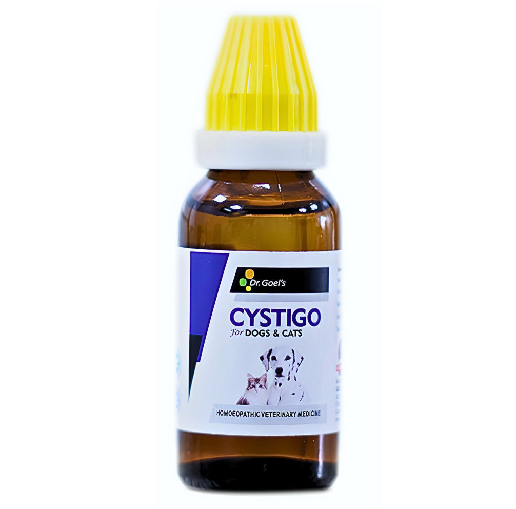 Dr Goel's Cystigo for Dogs and Cats — back view