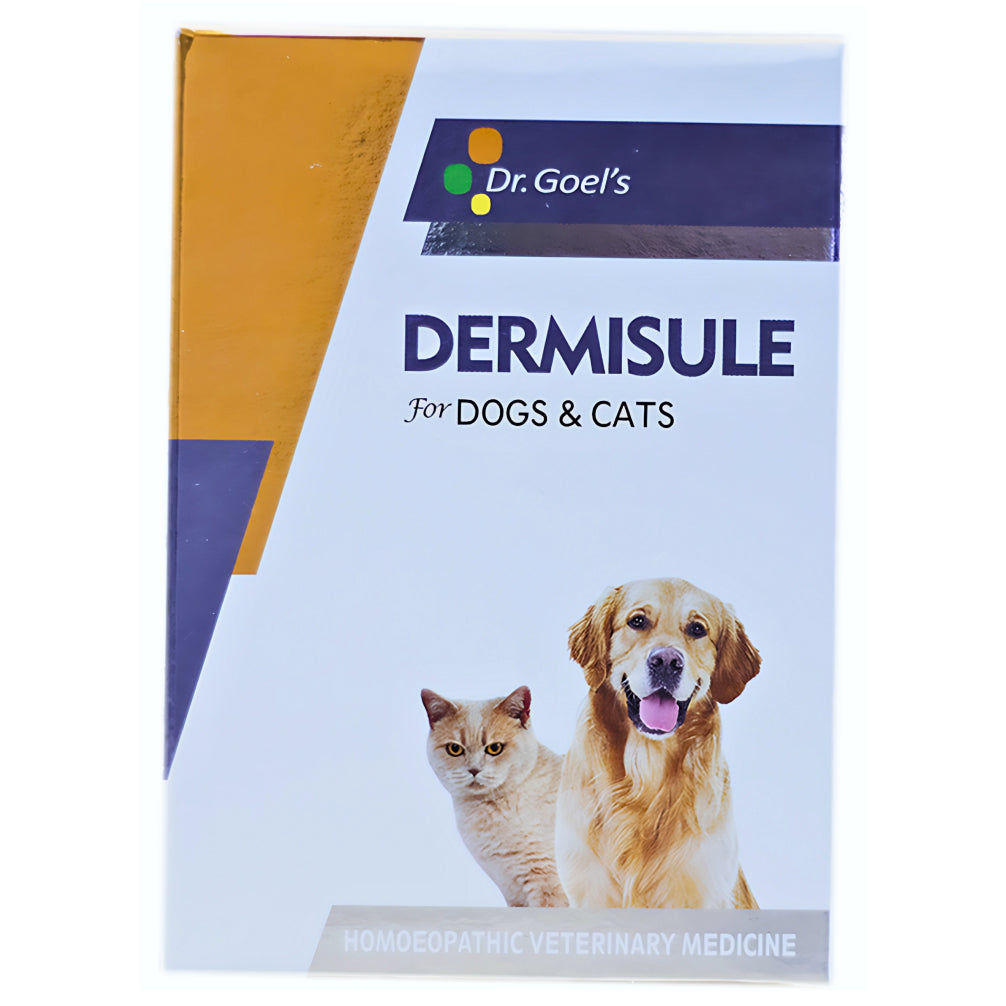 Dr Goel's Dermisule for Dogs and Cats — side view