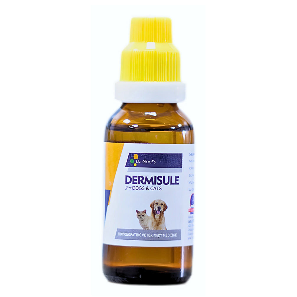 Dr Goel's Dermisule for Dogs and Cats — back view
