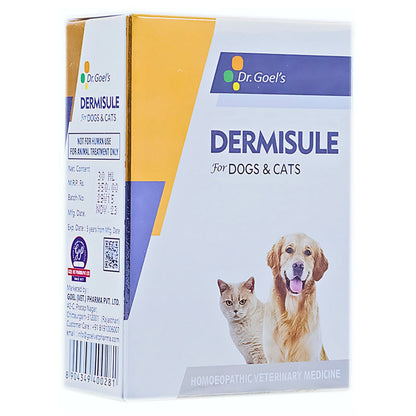Dr Goel's Dermisule for Dogs and Cats — detail shot