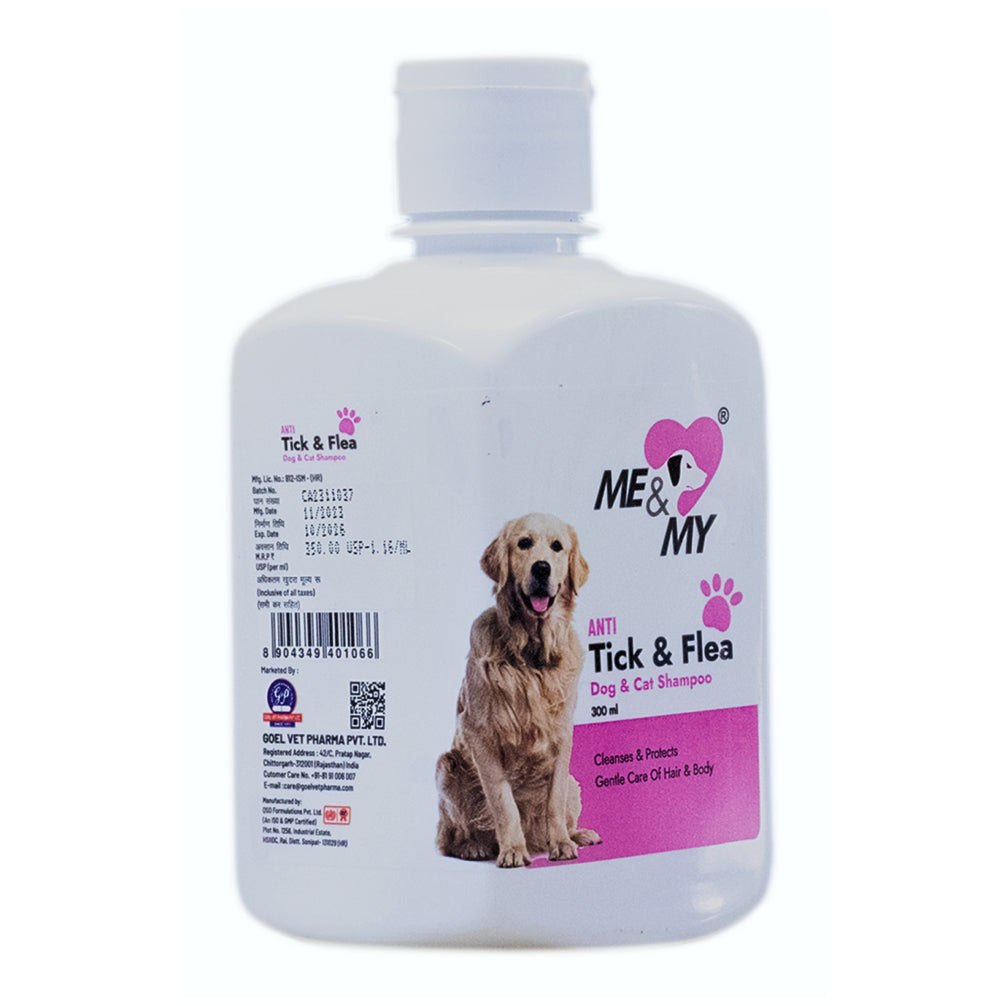 Dr Goels Me My Anti Ticks Flea Shampoo For Dogs And Cats