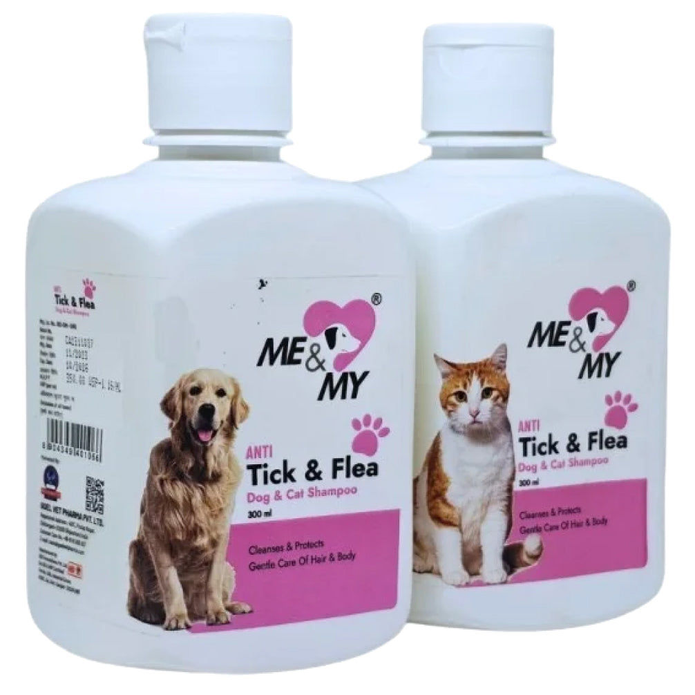 Dr Goel's Me & My Anti Ticks & Flea Shampoo for Dogs and Cats — back view