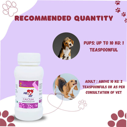 Dr Goel's Me & My Calcium Supplements for Dogs and Cats — detail shot