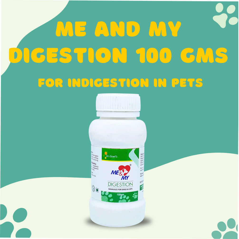 Dr Goel's Me & My Digestion Supplements for Dogs and Cats — side view