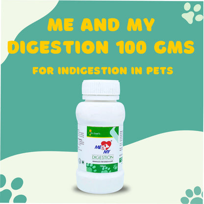Dr Goel's Me & My Digestion Supplements for Dogs and Cats — side view