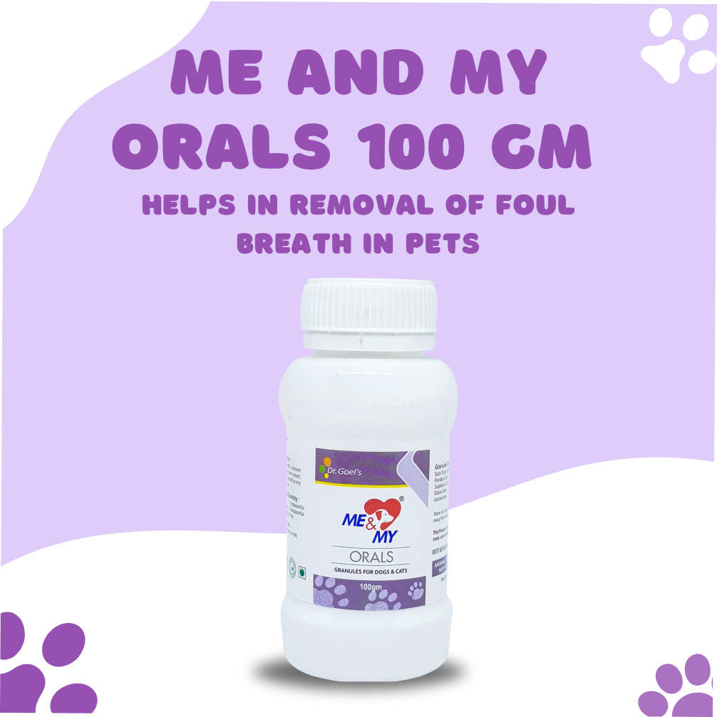 Dr Goel's Me & My Oral Supplements for Dogs and Cats — detail shot