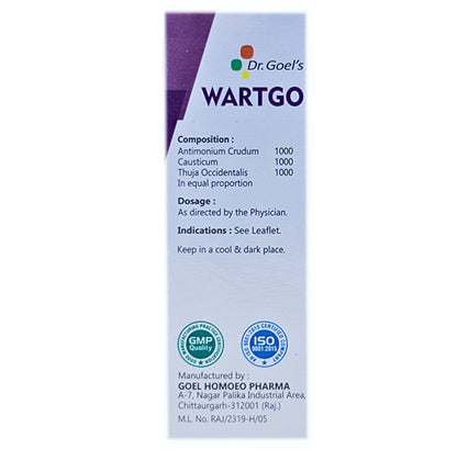Dr Goel's Wartgo for Dogs and Cats — detail shot