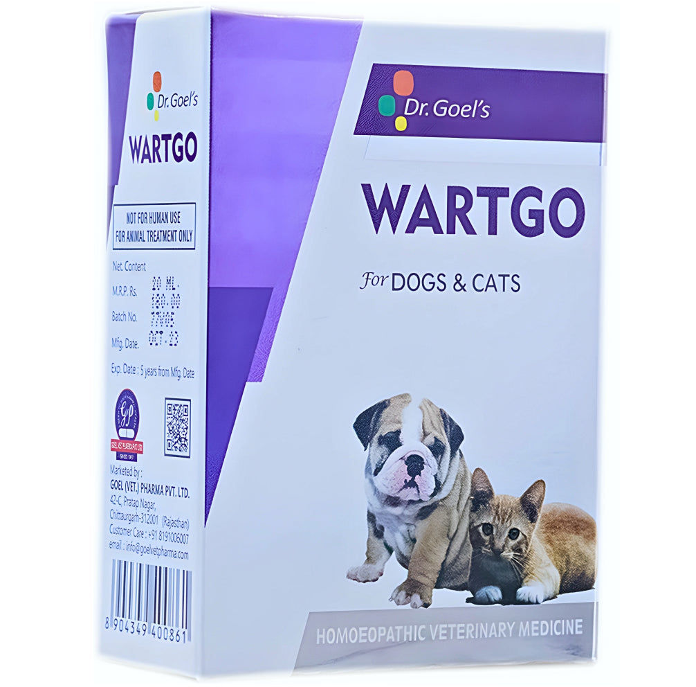 Dr Goel's Wartgo for Dogs and Cats — in use