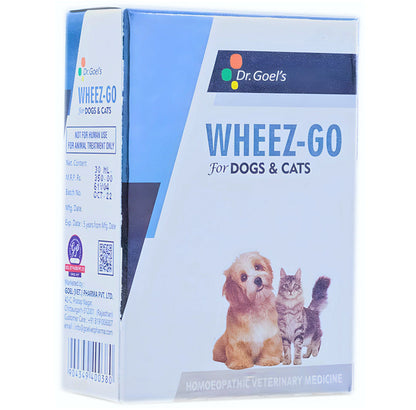 Dr Goel's Wheez Go Respiratory care for Dogs and Cats — detail shot