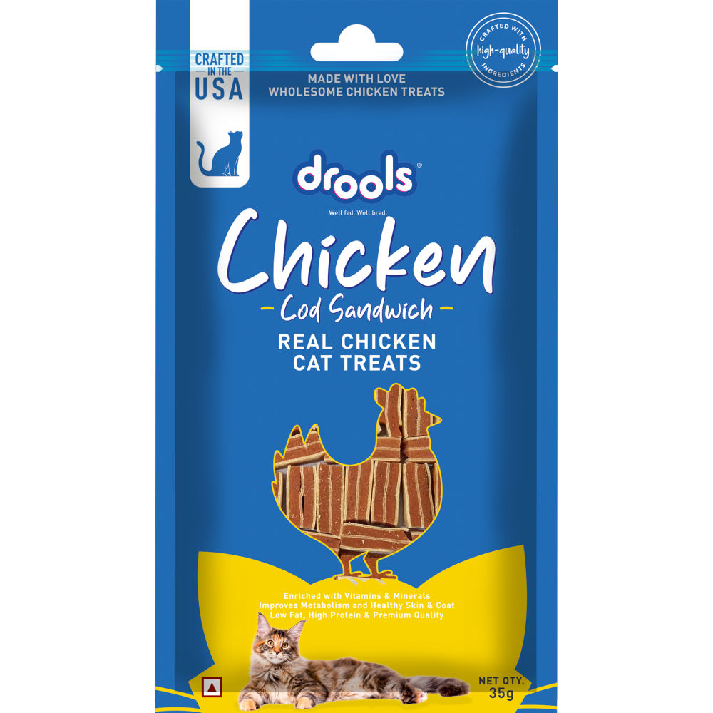 Drools Chicken Cod Sandwich Cat Treats — image 6