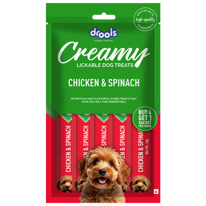 drools-chicken-spinach-creamy-dog-treats 75g