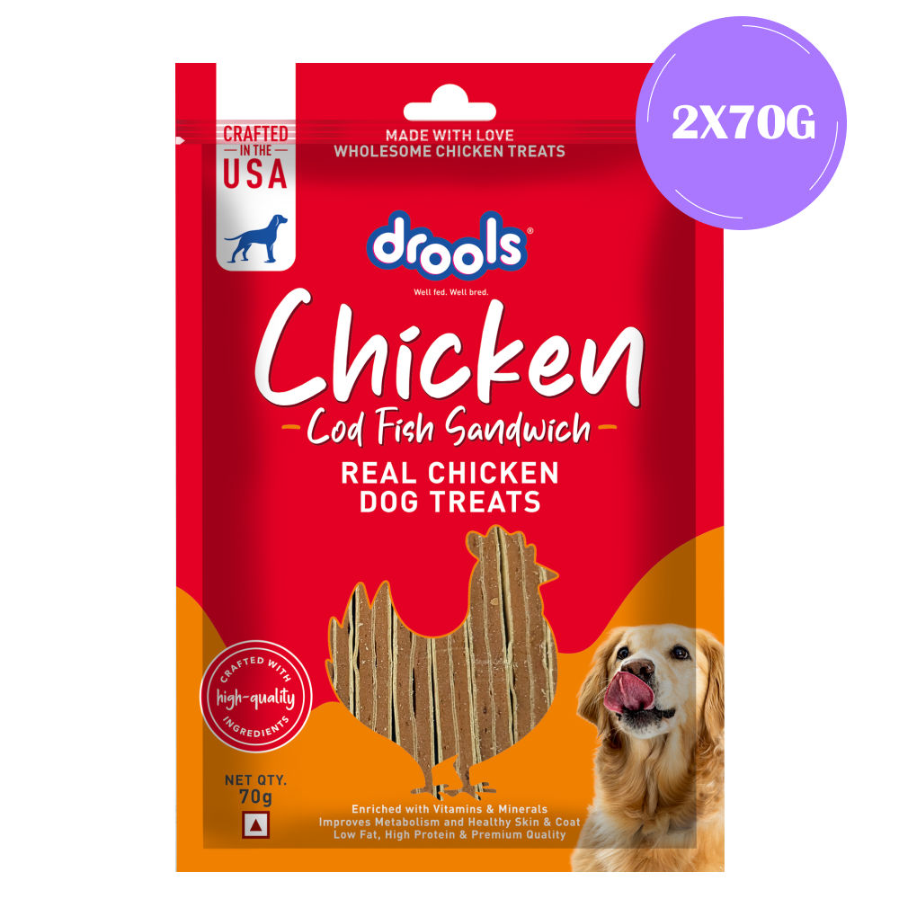 Drools Cod Fish Sandwich Dog Treats — image 6