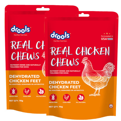 drools-dehydrated-real-chicken-feet-chews-treat-for-dogs 2x70g