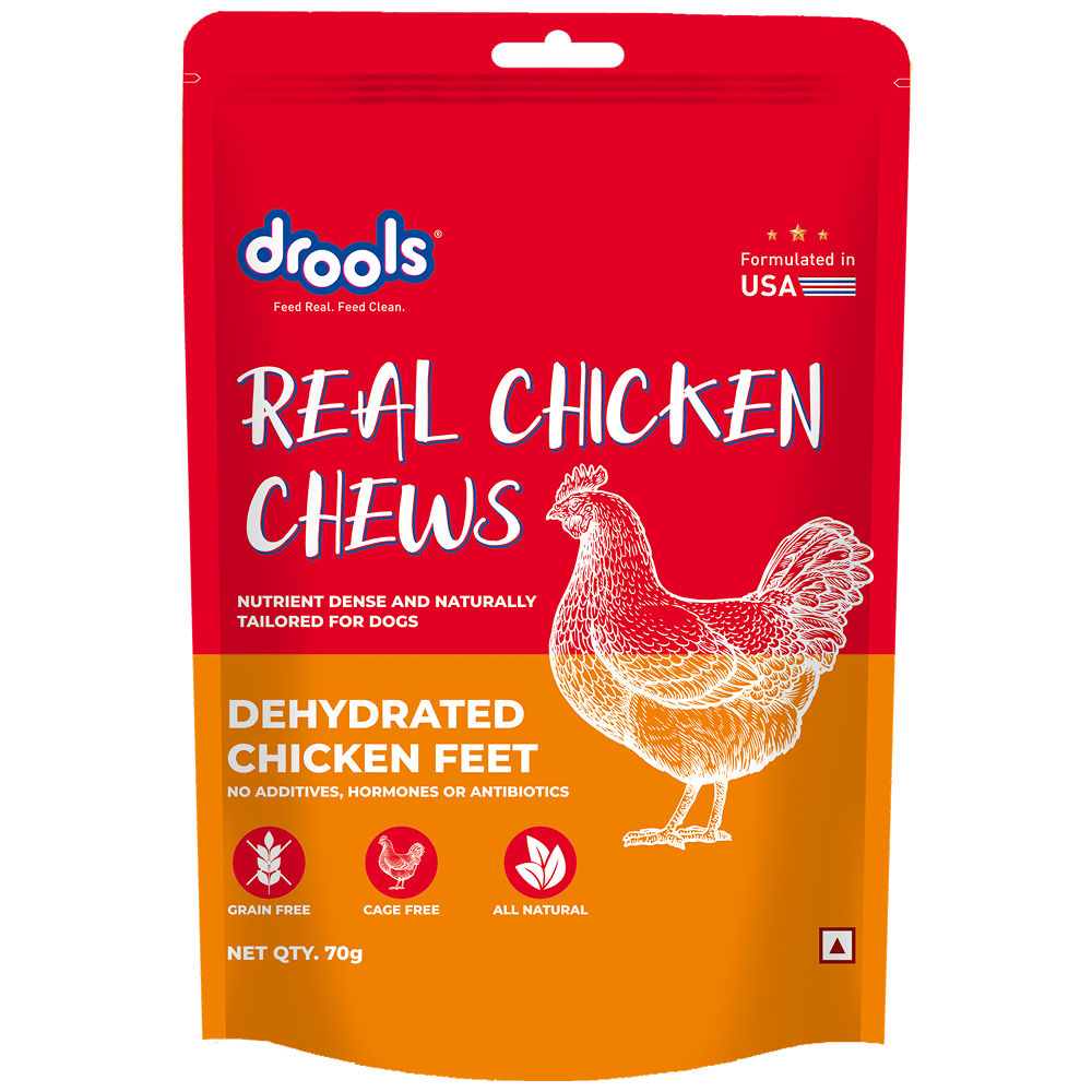 drools-dehydrated-real-chicken-feet-chews-treat-for-dogs 70g