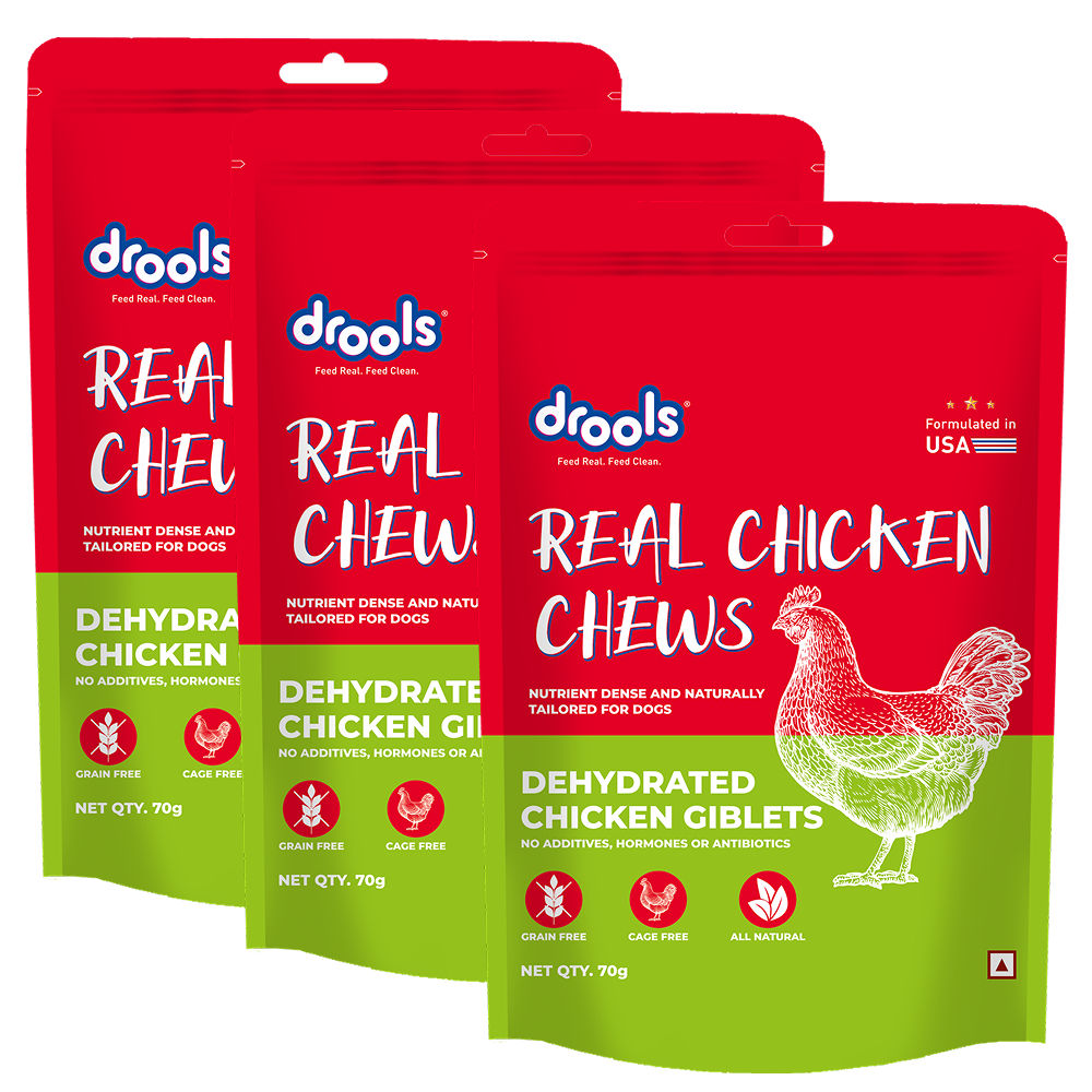 Drools Dehydrated Real Chicken Giblets Chews Treat for Dogs — image 6