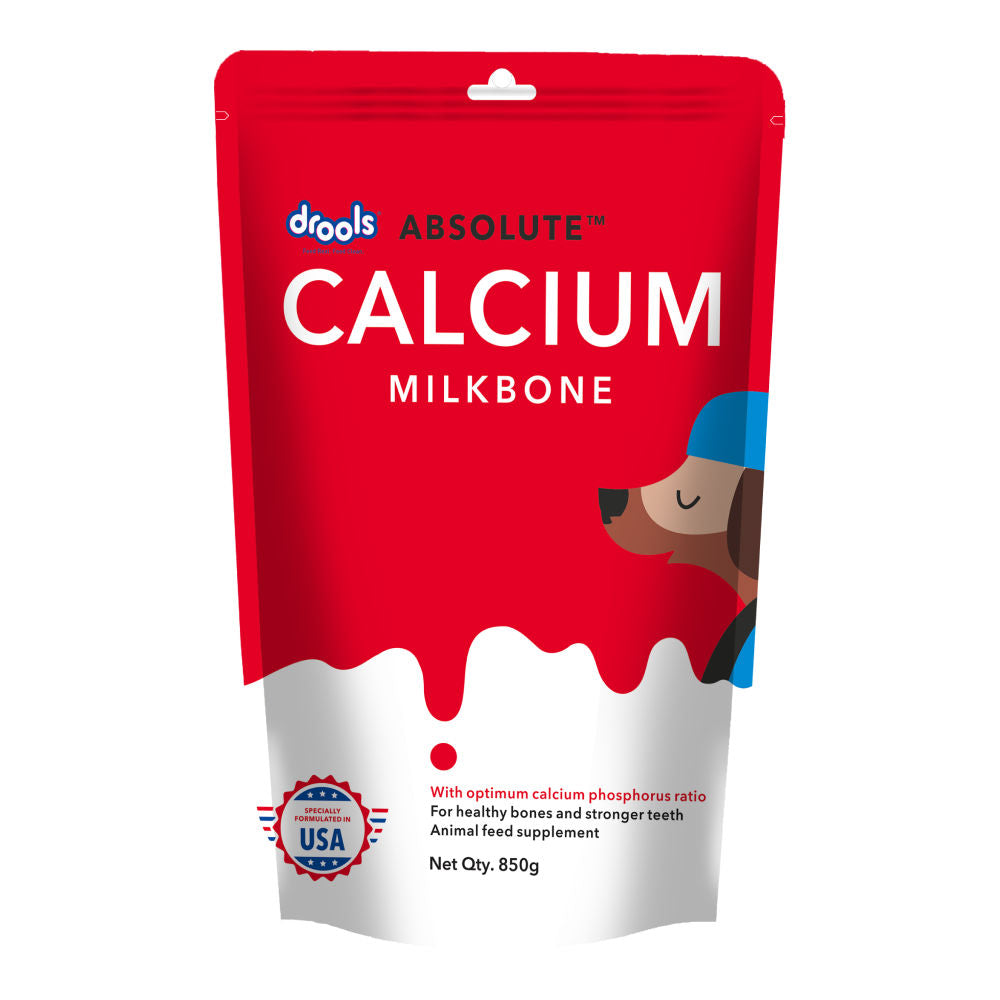 Drools Absolute Calcium Bone Pouch for Dogs — back view