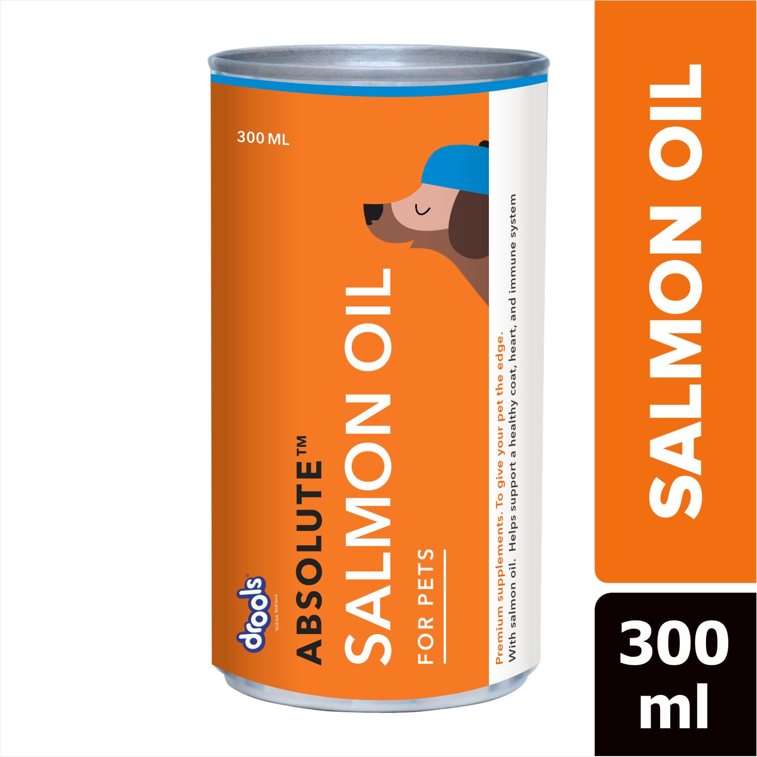 Drools Absolute Salmon Oil Syrup Supplement For Dogs