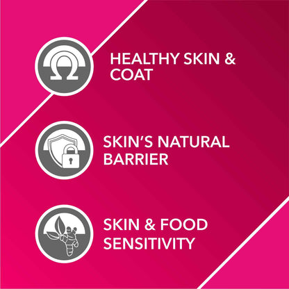 Drools Absolute Skin & Coat Supplement Tablets for Dogs — back view