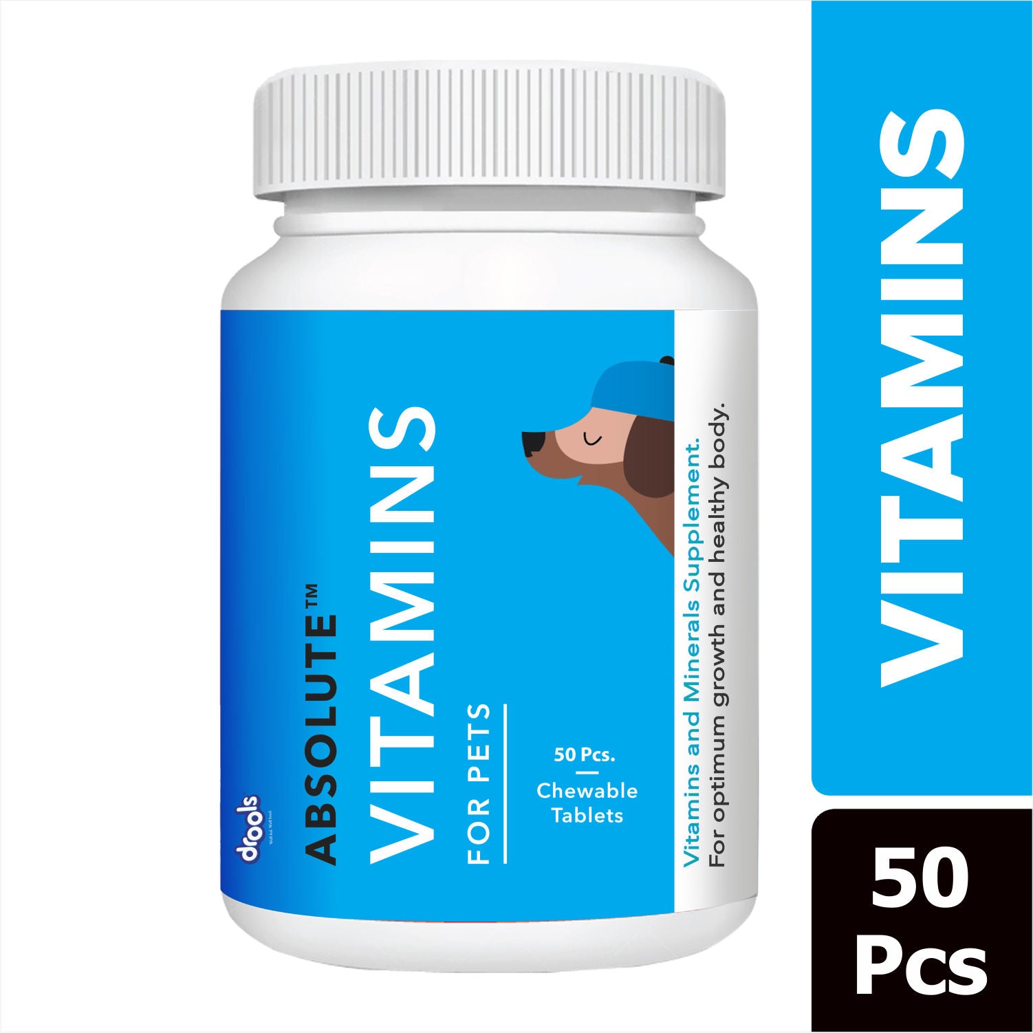 Drools Absolute Vitamin Supplement Tablets For Dogs