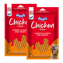 Drools Carrot Flavour Chicken Sticks Treat For Dogs - Image 2