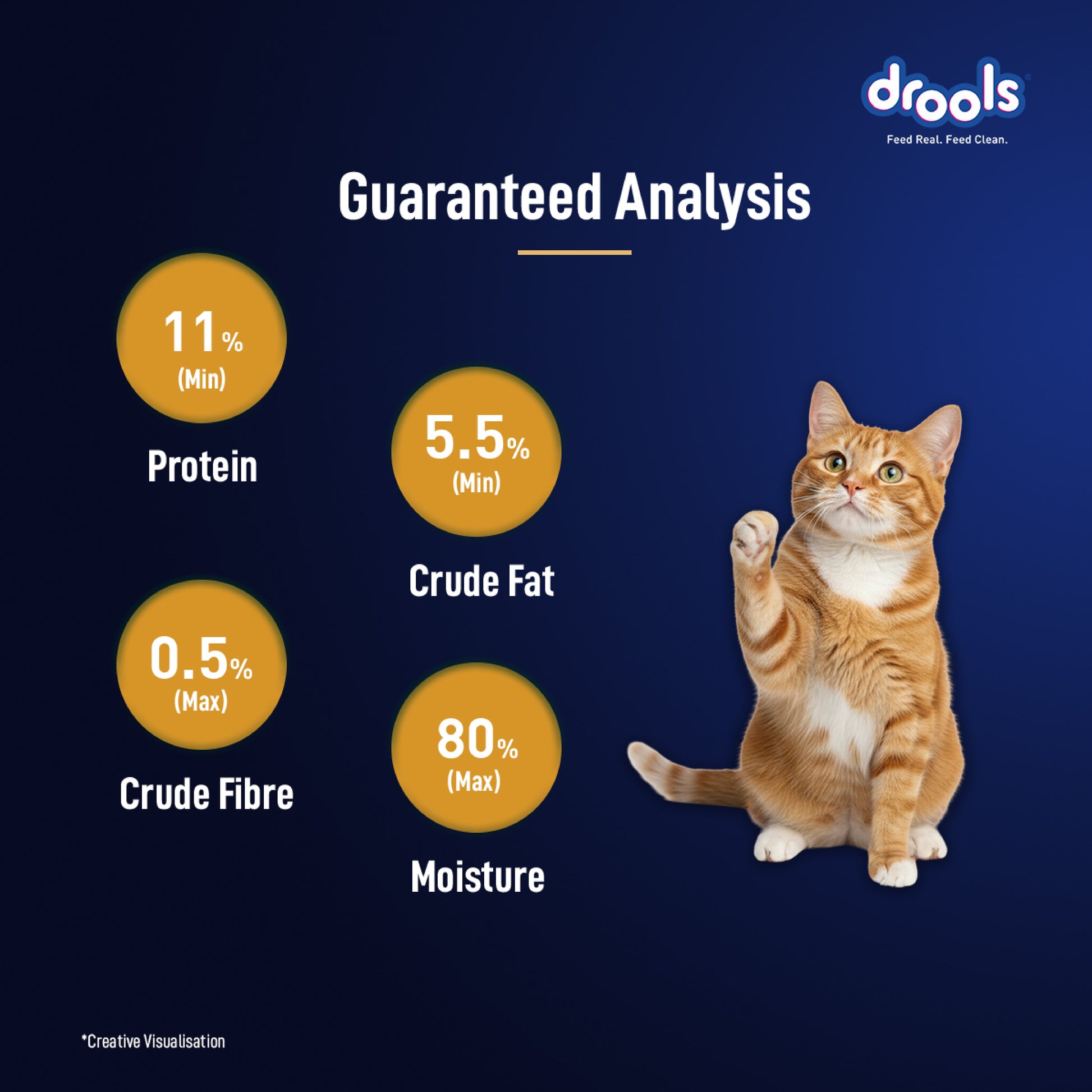 Drools Chicken Mousse Adult Cat Wet Food — detail shot