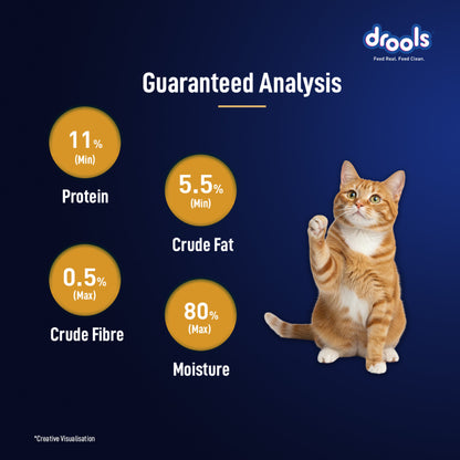 Drools Chicken Mousse Adult Cat Wet Food — detail shot