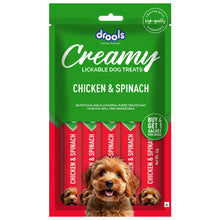 Drools Chicken Spinach Creamy Dog Treats