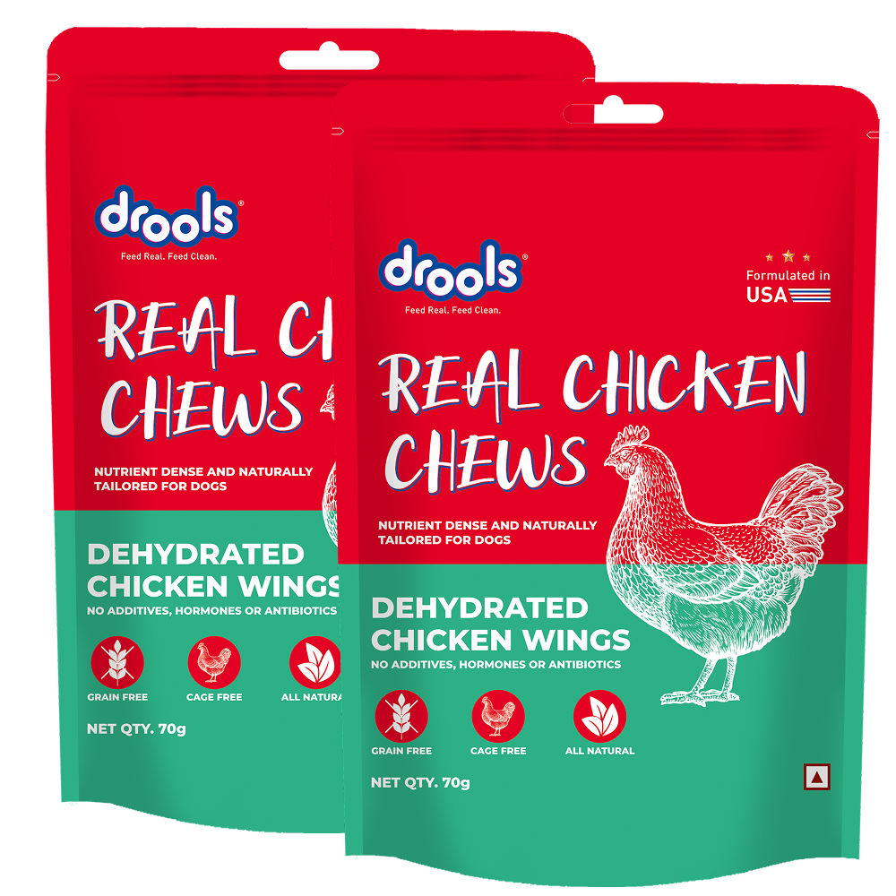 Drools Dehydrated Real Chicken Wing Chews Treat For Dogs Copy - Image 4