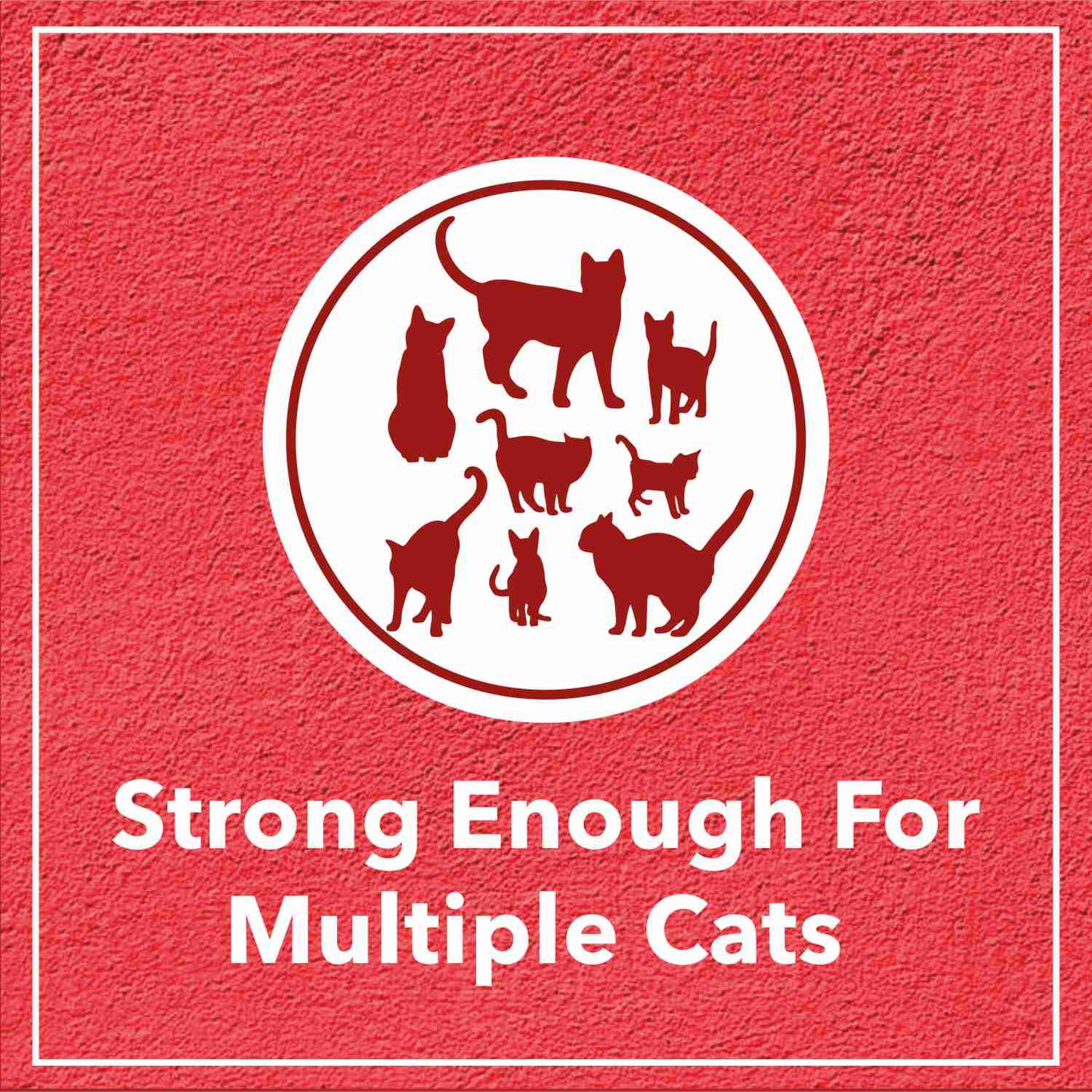 Drools Lavender Scented Clumping Cat Litter — back view