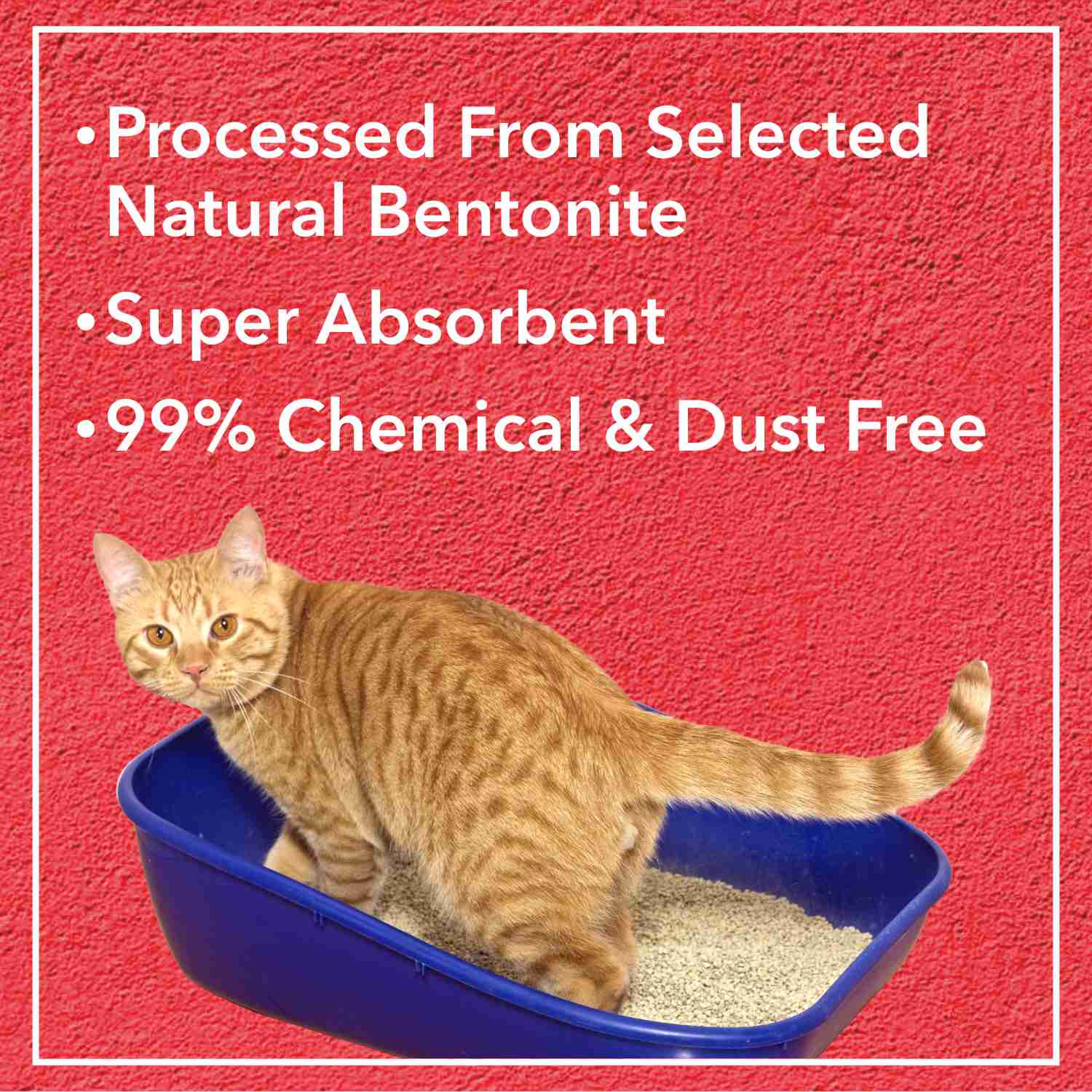 Drools Lavender Scented Clumping Cat Litter — detail shot
