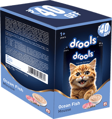 Drools Ocean Fish Mousse Adult Cat Wet Food - Image 2