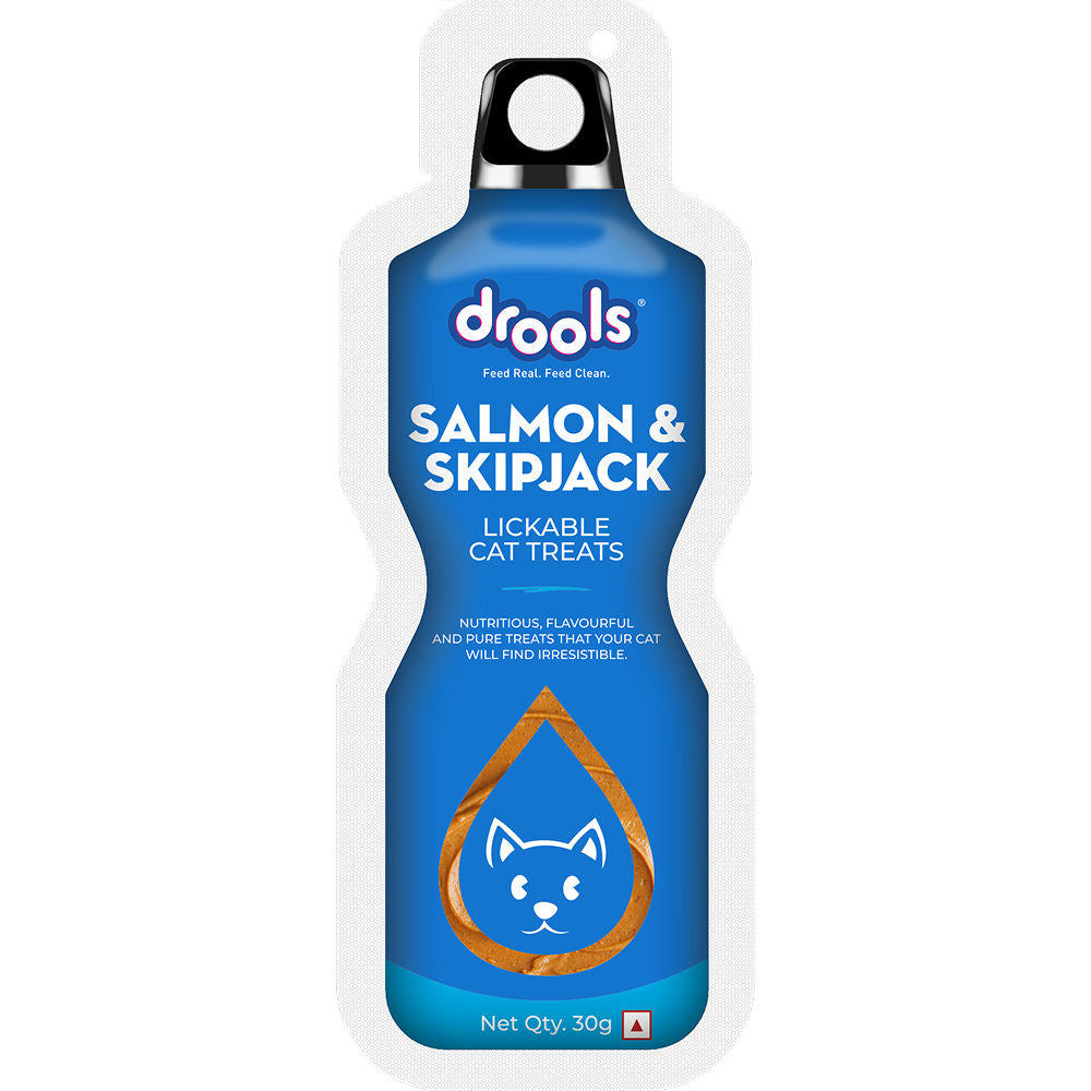 Drools Salmon Skipjack Creamy Lickable Treats For Cats