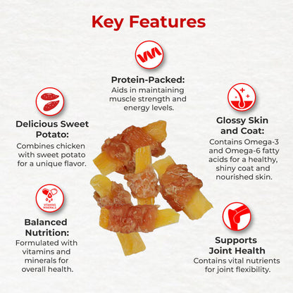 Drools Sweet Potato Twined Treats For Dogs - Image 5