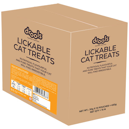 Drools Tuna & Banito Creamy Lickable Cat Treats — back view