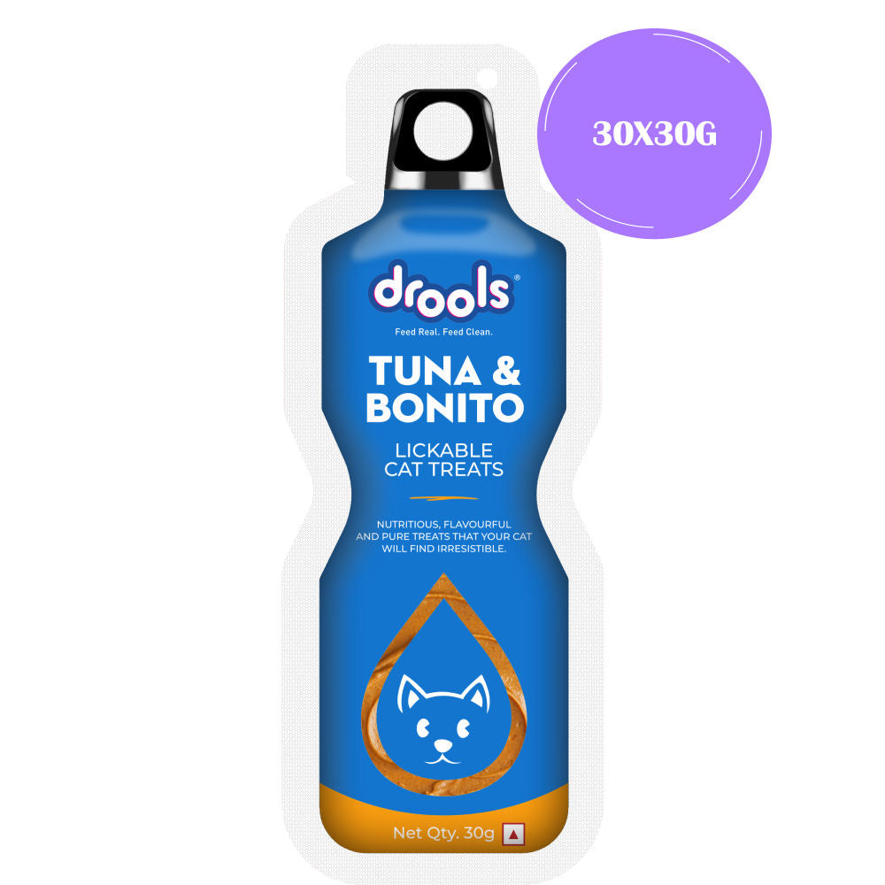 Drools Tuna & Banito Creamy Lickable Cat Treats — detail shot